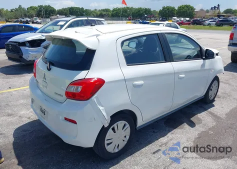 2017 Mitsubishi Mirage Es из США, поврежденный, VIN ML32A3HJ9HH003791